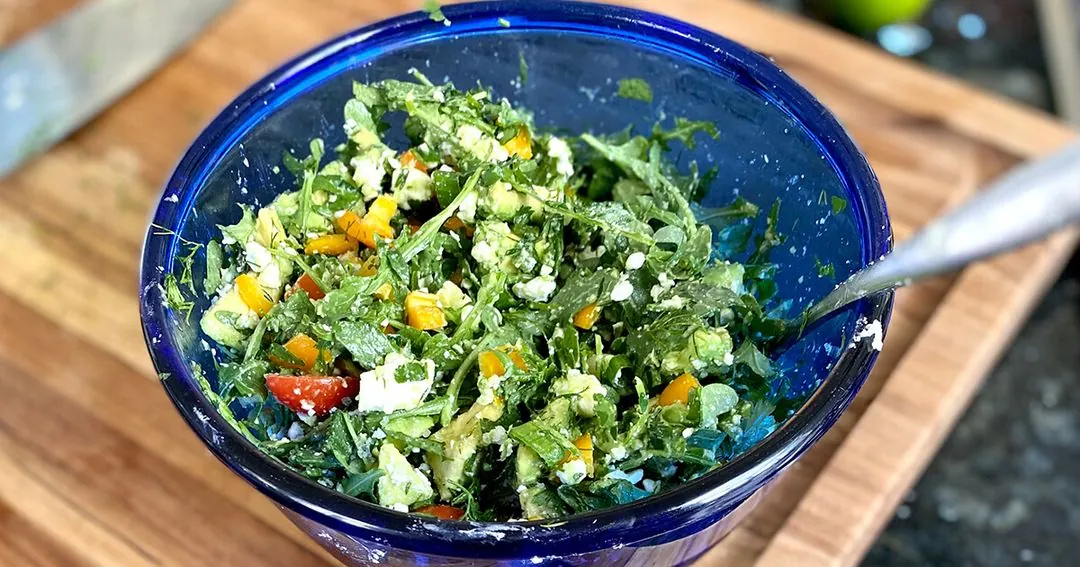 Fresh, seasonal, locally grown food: light your mitochondria can read